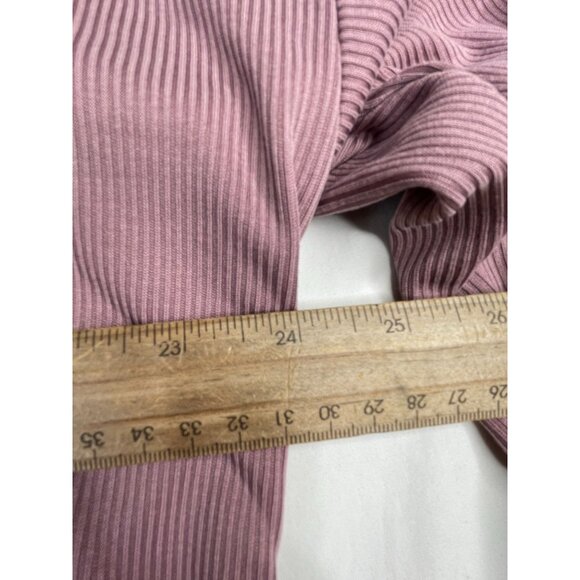 J. Jill Ribbed Knit Tunic Top size Large Petite‎ Pink - Picture 5 of 6